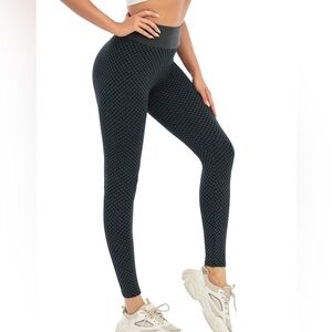 Stylish Black Patterned Leggings